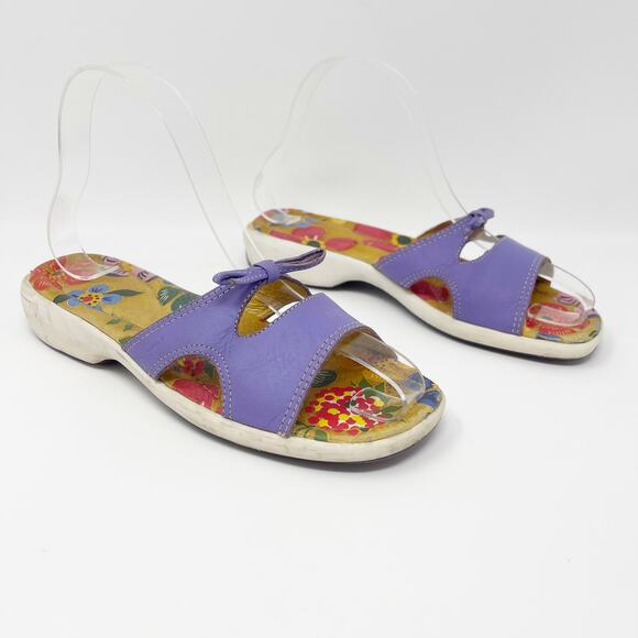Umi Multicolor Floral Print Comfort Slip On Sandal - Picture 7 of 7